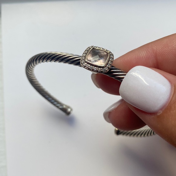 David yurman Morganite stone and silver - Picture 1 of 5